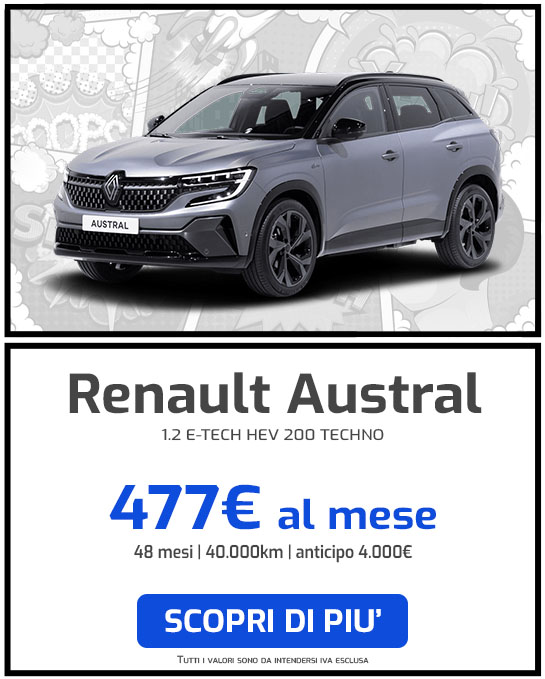 Renault Austral – Noleggio a Lungo Termine - Azzurra Center