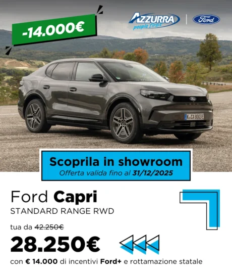 Ford Capri Promozione