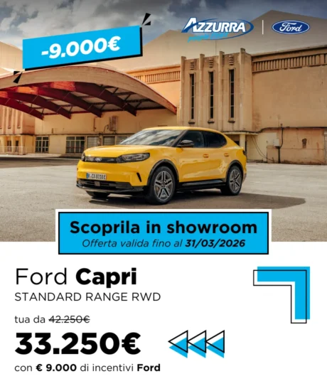 Ford Capri Promozione