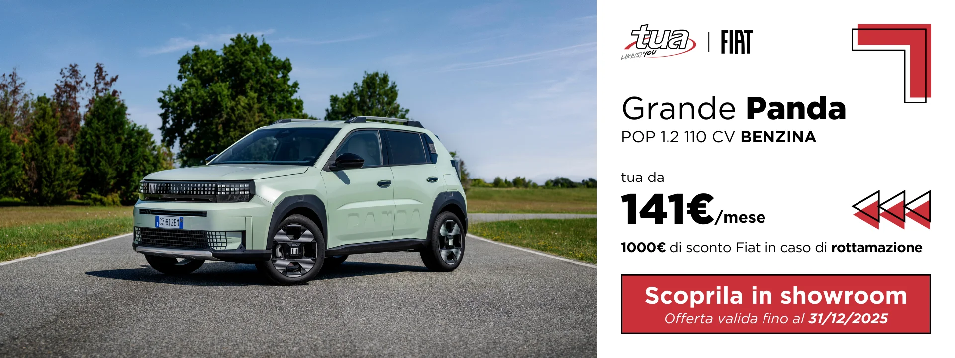 Nuova Grande Panda Benzina